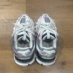 Women's Platform Shoes - Pink, Gray, White